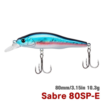 Tsurinoya Sabre 80SP Suspending Jerkbait 80mm Bass Pike Lure