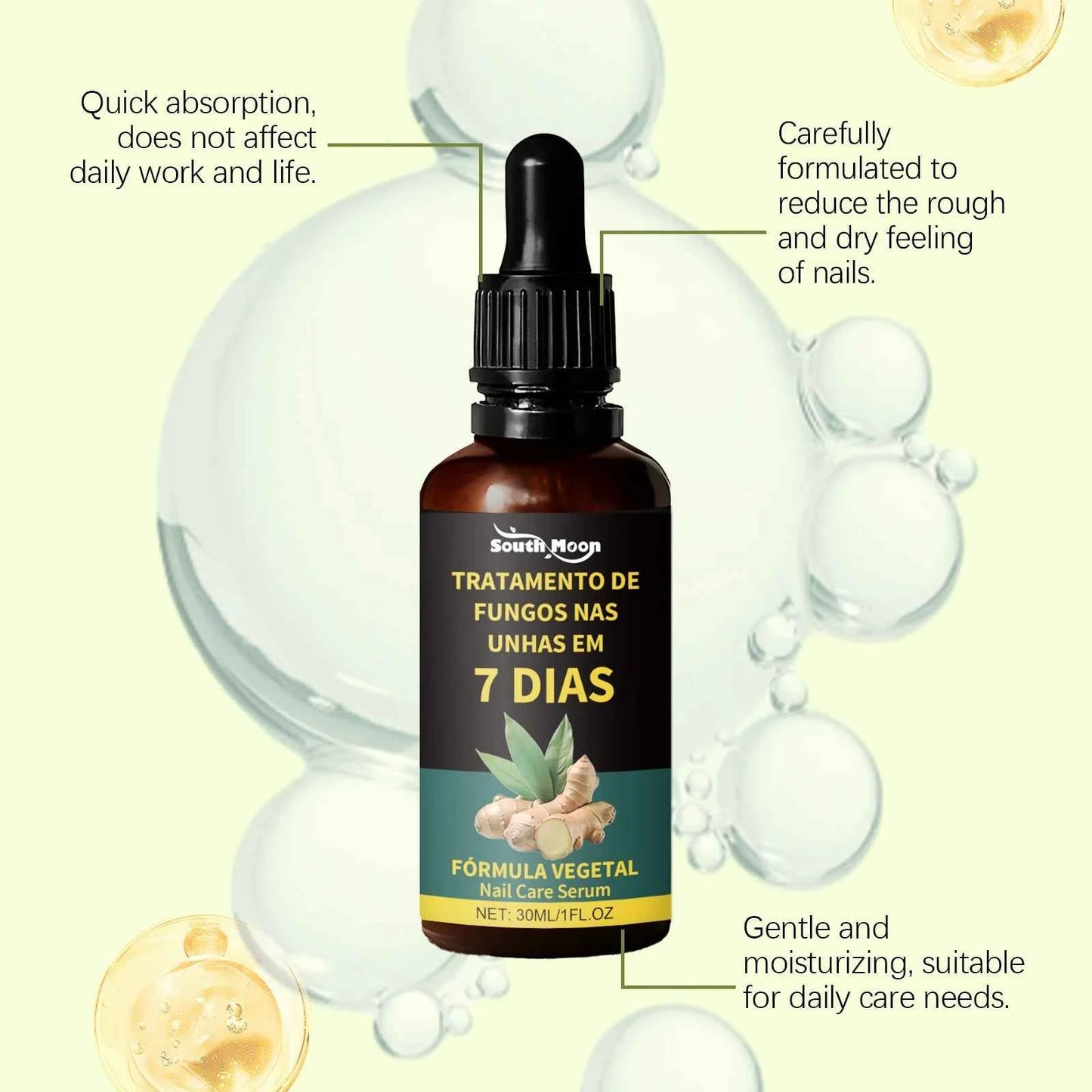 Fungal Nail Renewal Serum Anti Infection Onychomycosis Care For Discolored Nails