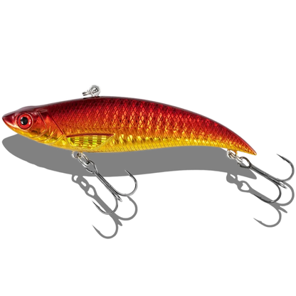 Tsuyoki Ice Fishing Lure 90mm 18g Sinking Vib Lures Wobblers Rattlin Vika 90S