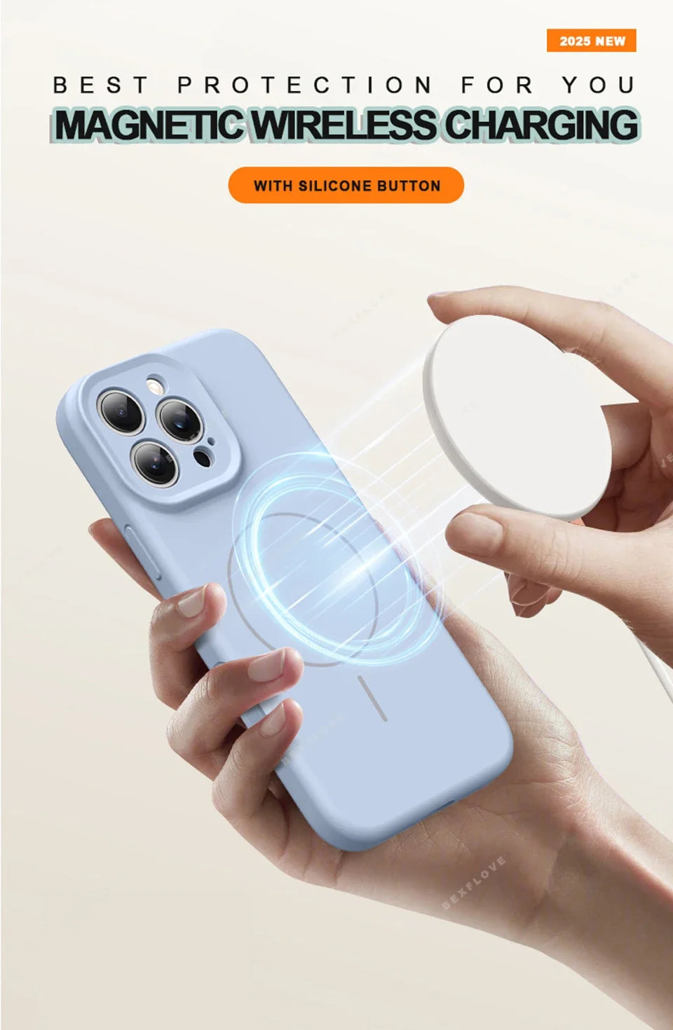 Luxury Liquid Silicone Magnetic Phone Case For iPhone 15 14 16 Plus 16E 11 12 13 16 Pro Max SE4 Magsafe Charge Protector Cover