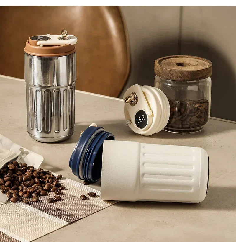 Termos Display Tumbler Steel Water Bottle Thermos Vacuum Flasks & Thermoses 316 Stainless 450ml Flask Original Thermoses