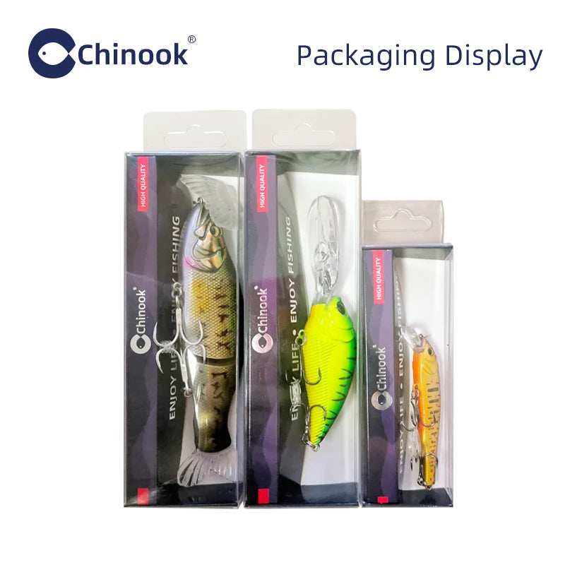 Chinook Sinking Pencil Bait Fishing Lure 70mm 14g For Pike Bass