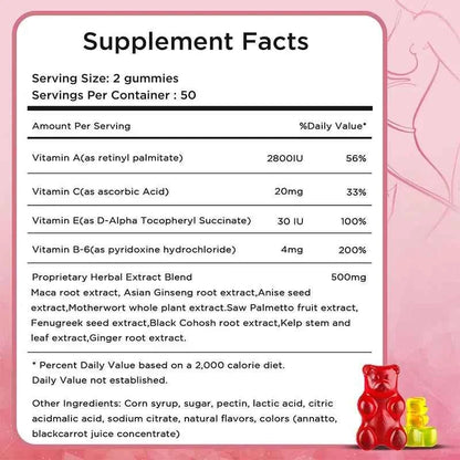 PslalaeCharge BBL Gummies With Saw Palmetto And Maca For Curves And Vitality