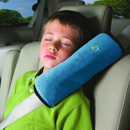 Toddler Baby Car Pillow Shoulder Cushion for Safety Harness Auto Seat Belt Support Pad Kids Travel Pillow Soft Comfort