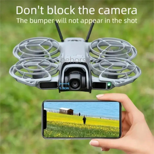Impact-Resistant Gimbal Bumper for DJI NEO 2 Drone Gimbal Protective Cover Quick-Release Shock-Absorbing Bumper for DJI NEO 2