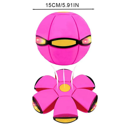 Ufo Stomp Rocket Launcher Magic Flying Saucer Bouncy Stomp Ball Interactive Toys Gift Outdoor Decompression Transformation Sport