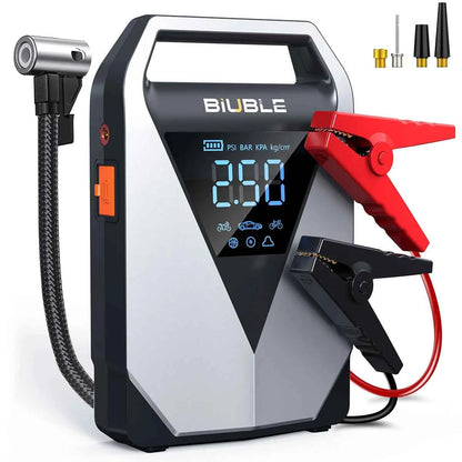 4 In 1 8000A Car Jump Starter 150PSI Air Pump Car Battery Booster Engine Starting Device Tire Air Compressor Power Bank