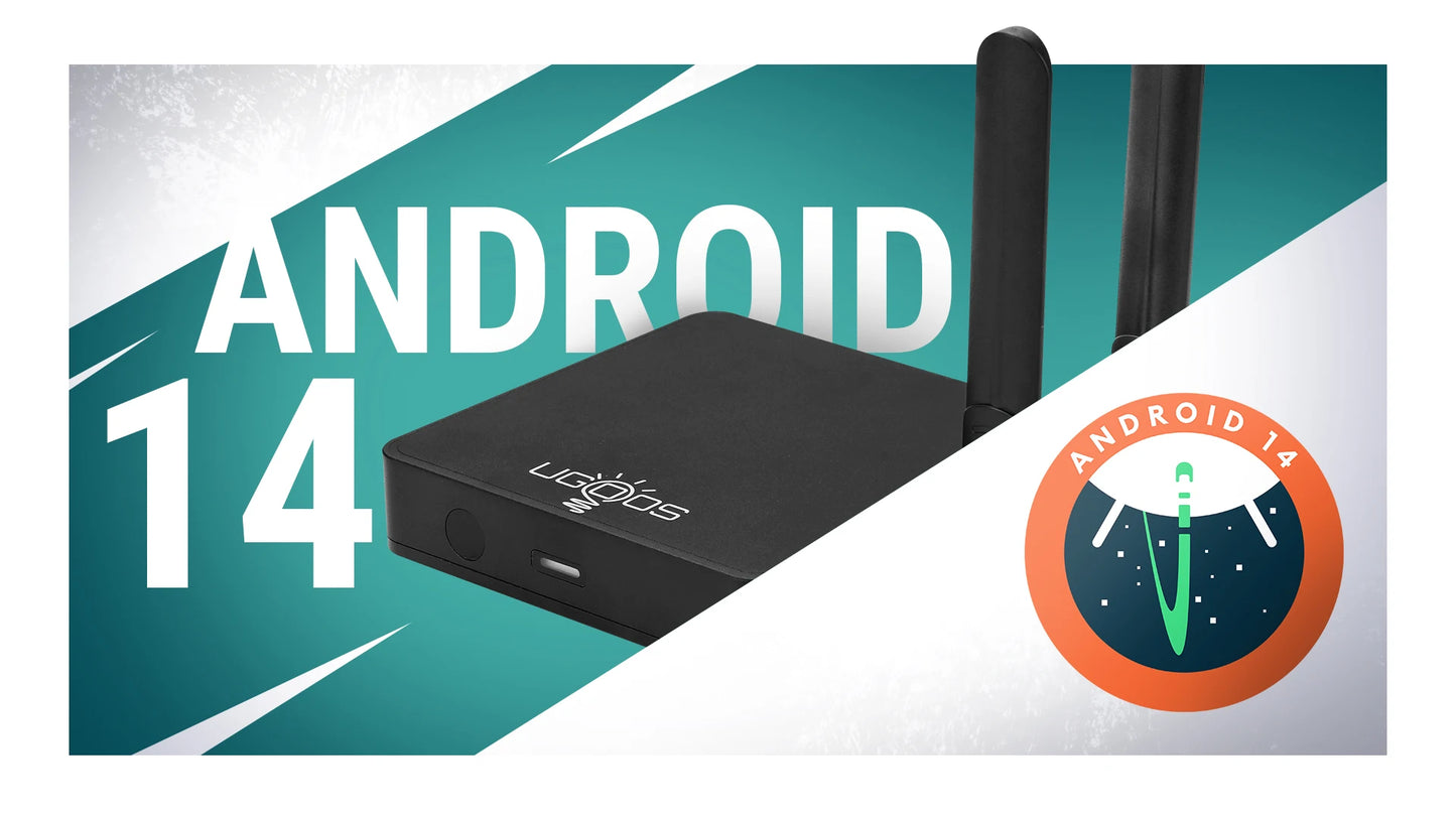 Original Ugoos AM9 Pro Smart TV Box Android 14 Amlogic S905x5-J WiFi6 BT5.3 1000M  HDR Set Top Box Media Player Support AI-SR