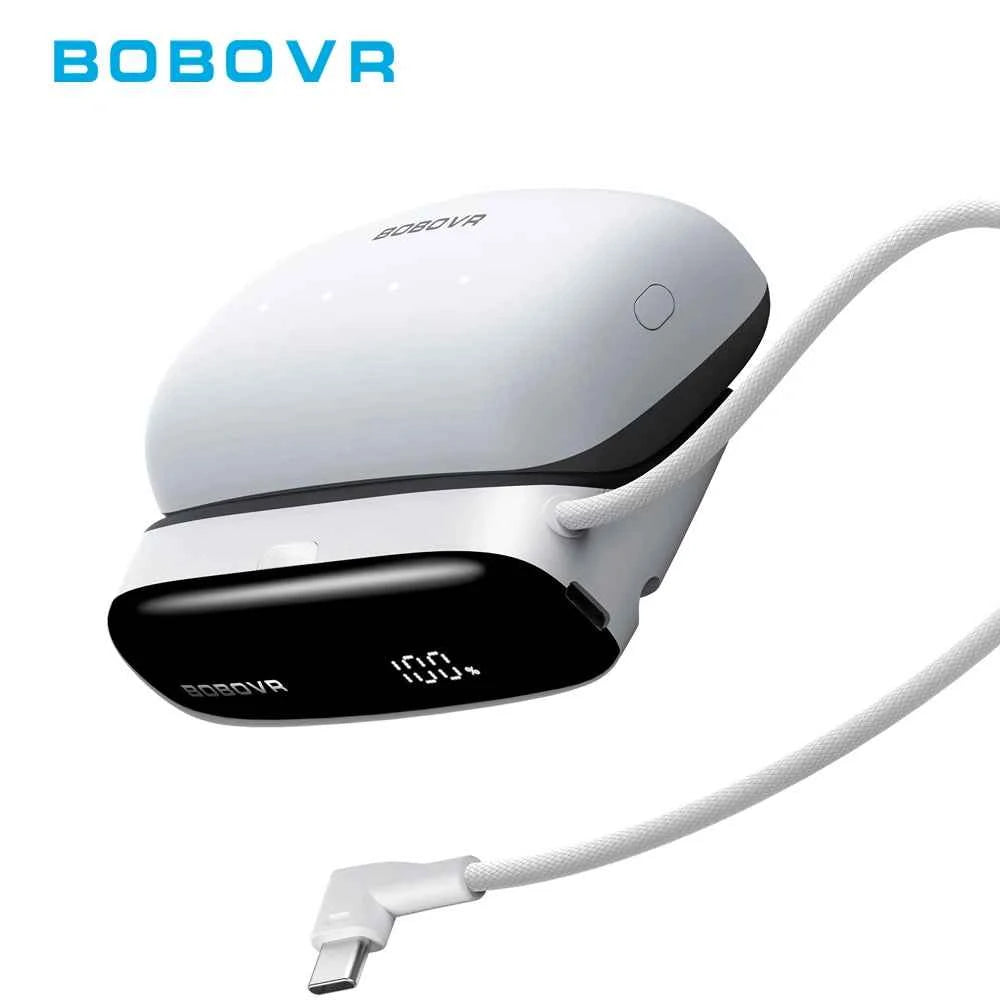 BOBOVR PD100 Combo 10000mAh Portable Power Bank 30W PD Laptop Charger Compatible with MacBook Pro/Air For iPhone 17/16/15