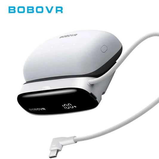 BOBOVR PD100 Combo 10000mAh Portable Power Bank 30W PD Laptop Charger Compatible with MacBook Pro/Air For iPhone 17/16/15