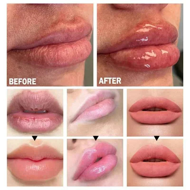Instant Lip Plumper Oil And Gloss Serum For Volumizing Anti Wrinkle Lip Care