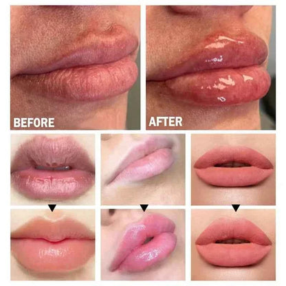 Instant Lip Plumper Oil And Gloss Serum For Volumizing Anti Wrinkle Lip Care