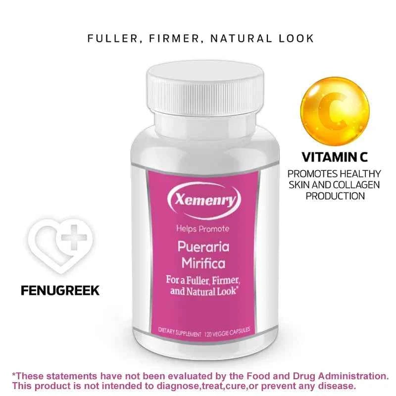 Pueraria Mirifica Capsules Breast Development and Menopause Relief 120 Capsules
