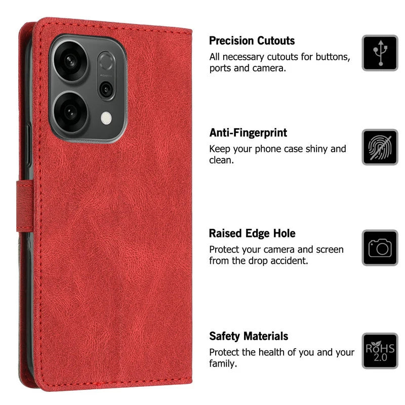 For Oneplus Nord 5 4 3 2 5G Flip Case Leather Wallet Book Shell OnePlus Nord CE 5 Case Nord5 CE5 Nord4 CE 4 Lite 2T Magnet Cover