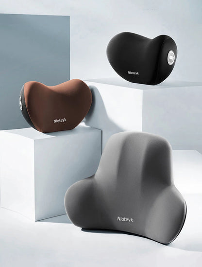 Car Neck Pillow Memory Foam Protection Lumbar Backrest Cushion Lumbar Cushion Car Headrest Seat Travel Interior Accessorie
