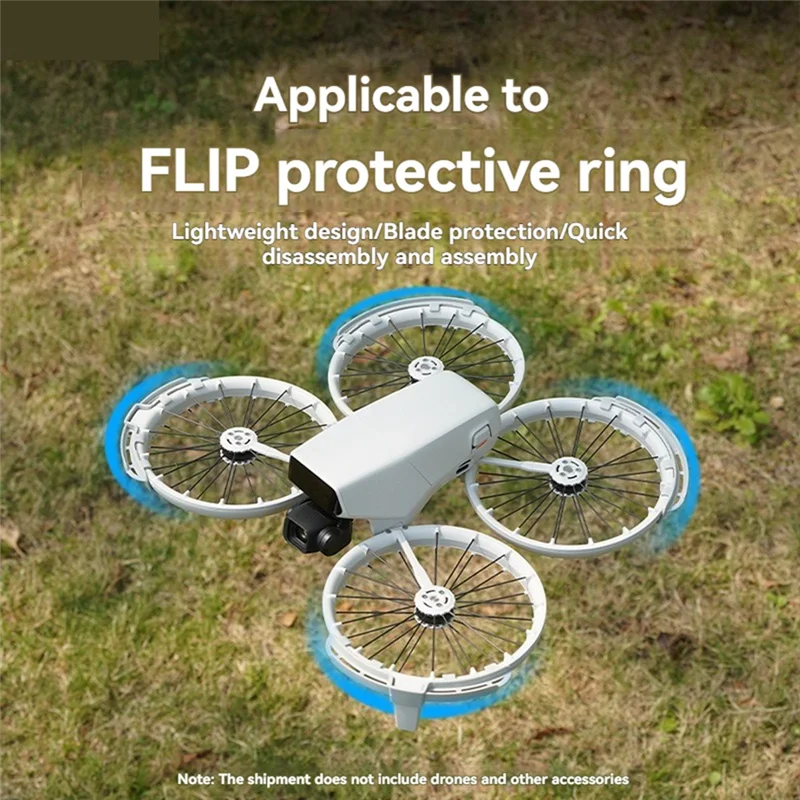 B04B-DJI Flip Drone Accessories: Propeller Guard, Anti Collision Protective Ring For Blades