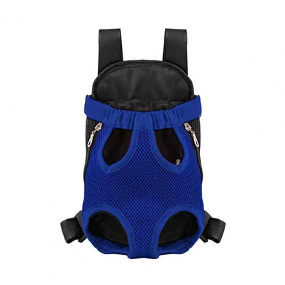 Pet Carrier Backpack Adjustable Front Carrier For Hiking Dogs Cats Travel Bag