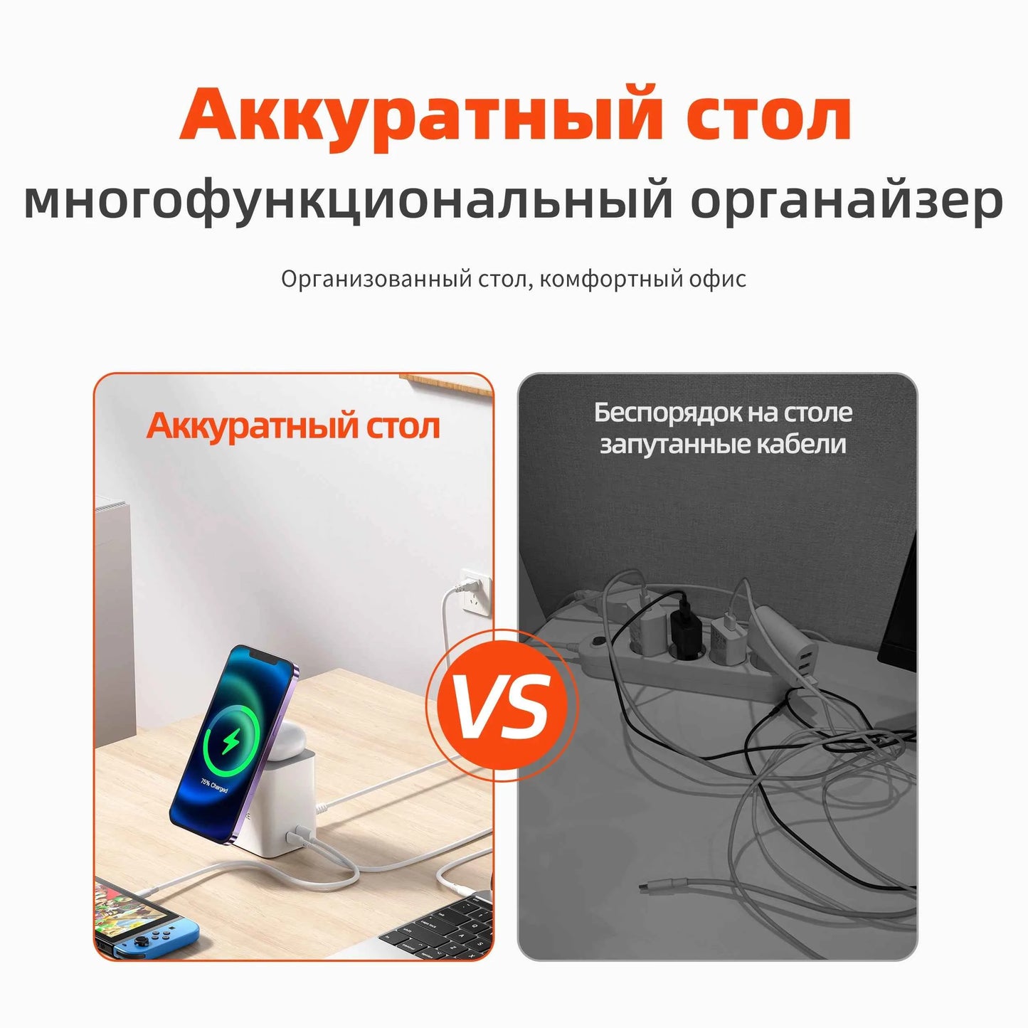 QERE Magnetic Wireless Charger Fast Charging Portable Foldable Mini Charger