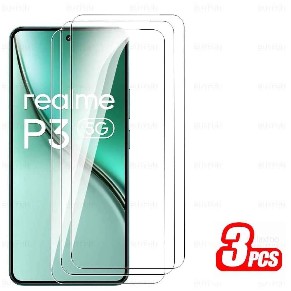 1-4Pcs Tempered Glass For Realme P3 5G Screen Protector RealmeP3 Ultra Realmy P 3 3P RealmeP3Ultra P3Ultra 2025 Protective Film