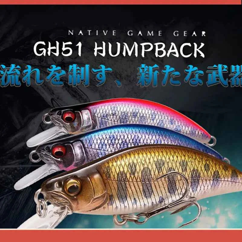 Sinking Minnow Lure 6cm 6.5g Wobbler Jerkbait Bass Sea Fishing Crankbait