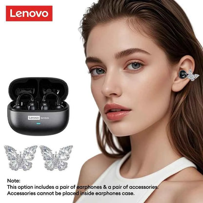 Lenovo LE302 OWS Ear Clip Wireless Earphones Low Latency Bluetooth Headphones