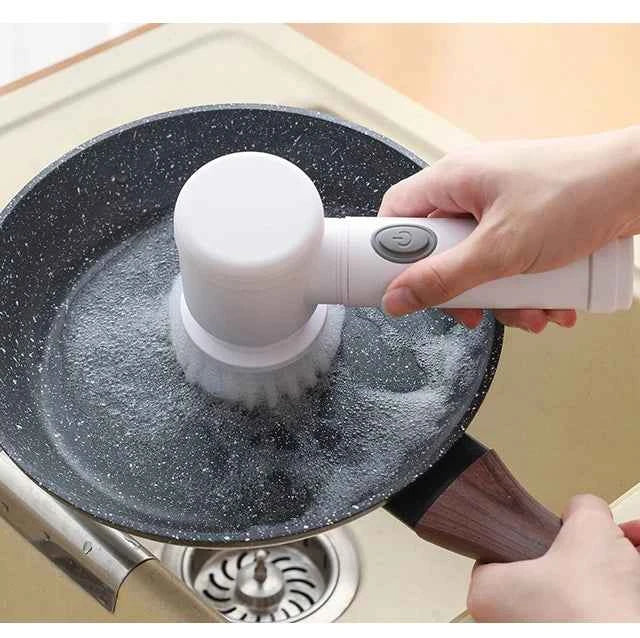 Household Cordless Spin Scrubber Multipurpose Cleaning Brush  Kitchen Gadgets Hair Brushes Bathroom Broom Toilet Electric Mops