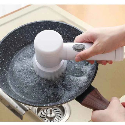 Household Cordless Spin Scrubber Multipurpose Cleaning Brush  Kitchen Gadgets Hair Brushes Bathroom Broom Toilet Electric Mops