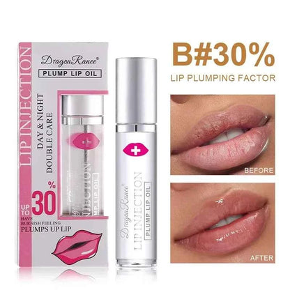Instant Lip Plumper Oil And Gloss Serum For Volumizing Anti Wrinkle Lip Care