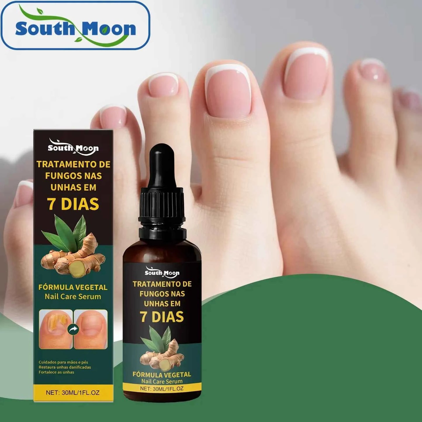 Fungal Nail Renewal Serum Anti Infection Onychomycosis Care For Discolored Nails