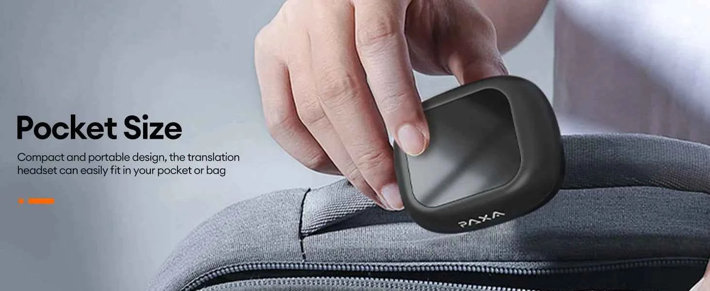 AI Translation PAXA Open Air Ultra 144 languages AI Real-time Translation Wireless Bluetooth Earphones Hi-Fi HD Calling Headset