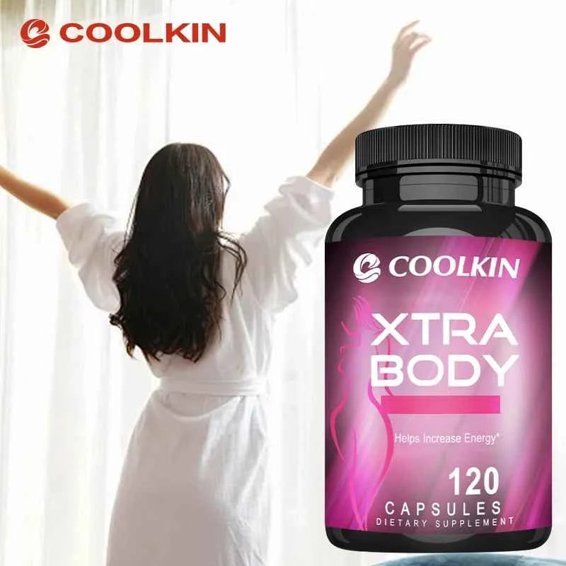 Coolkin Women Health Supplement Anti Sagging Natural Curves 120 Capsules
