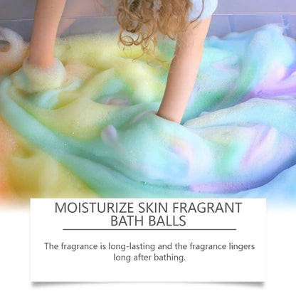 Bath Bomb Set For Children And Adults Relaxing Fragrant Stress Relief Spa Bath