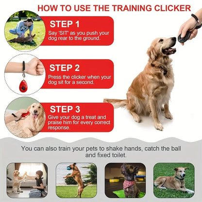 Dog Training Soundpad with Wristband Durable, Lightweight and Easy to Use, Suitable for Cat, Dog and Horse Behavior Training