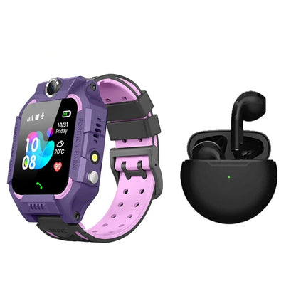 Q19 Children Kids Smart Watch SOS Phone Call Location Tracker Anti-Lost Camera Voice Function Touch Screen Waterproof Student