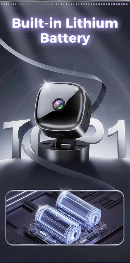 Lenovo Mini Security Camera 1080P WiFi Surveillance Indoor With Motion Detection