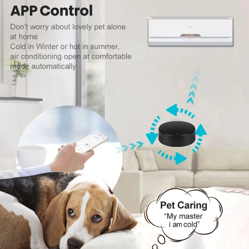 WIFI Remote Control Home Tuya APP Intelligent WIFI Universal Remote Control for TV /Air Conditioner/Fan