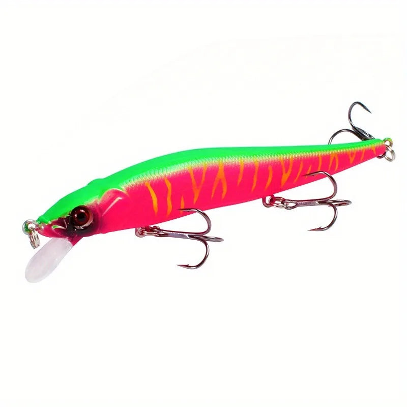 Minnow Fishing Lure Artificial Hard Bait 115mm 14g Trolling Pike Crankbait