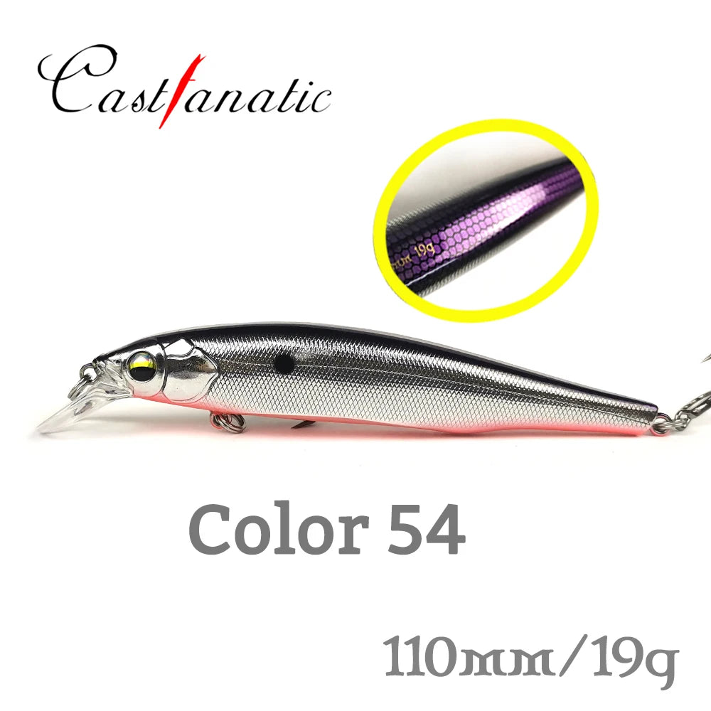 TheTime Phantom2 110SP Suspend Wobbler Minnow Lure 110mm 19g For Pike Sea Bass
