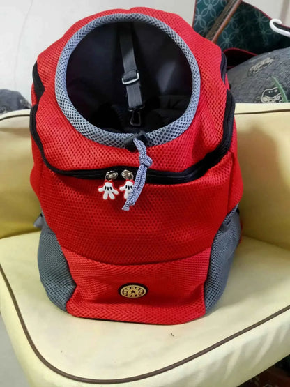 Breathable Pet Backpack For Small Dogs And Cats Portable Travel Bag