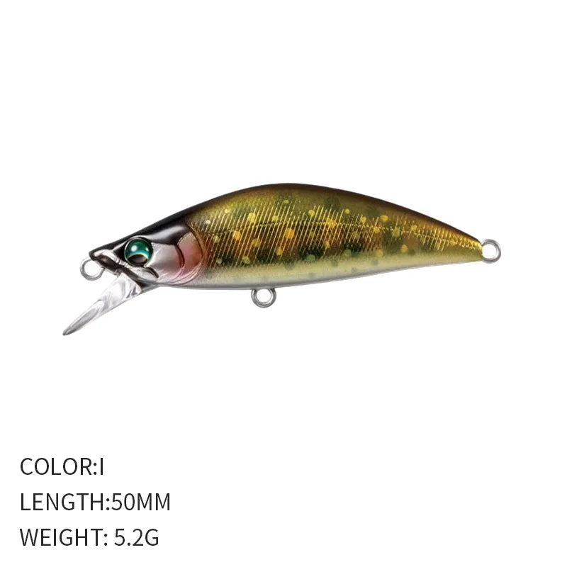 Sinking Minnow Lure 6cm 6.5g Wobbler Jerkbait Bass Sea Fishing Crankbait