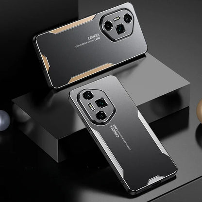 Luxury Aluminum Alloy Metal Matte Back Case For Honor 500 400 200 Smart 300 Ultra Lite Pro Cold Skin Feel Protect Phone Cover