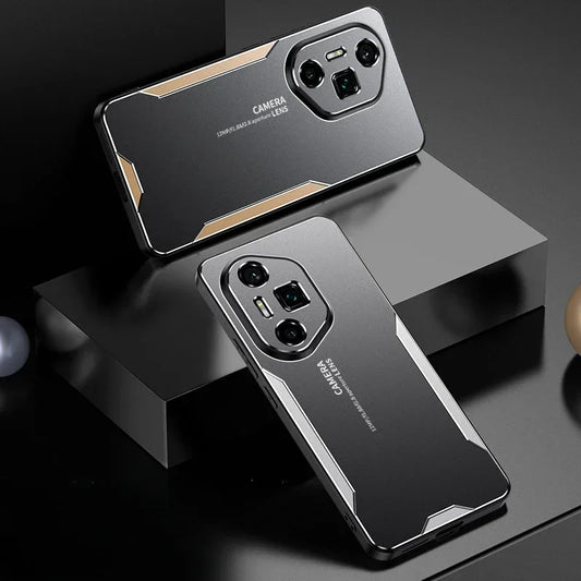 Luxury Aluminum Alloy Metal Matte Back Case For Honor 500 400 200 Smart 300 Ultra Lite Pro Cold Skin Feel Protect Phone Cover