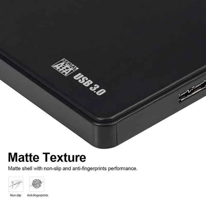 USB 3.0 2.5 Inch SATA HDD SSD External Enclosure 5Gbps High Speed For PC PS5