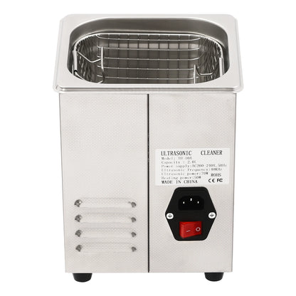 2L Ultrasonic Cleaner, Ultrasonic Cleaning Machine, Ultrasonic Cleaner 40khz AC200-240V used in homes, laboratories