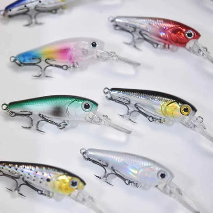 Floating Minnow Lure 40mm 3g Carp Perch Crankbait Wobblers Fishing Tackle