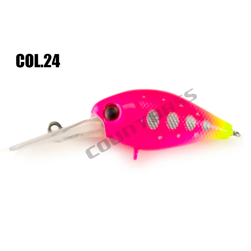 Countbass Floating Crankbait 37mm ABS Plastic Bass Lure