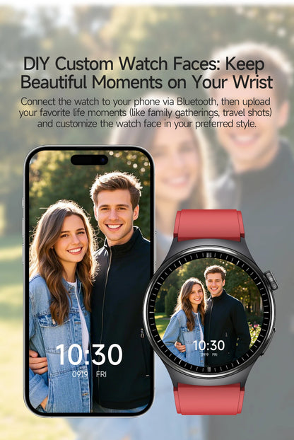 2026 New upgrade Health Check Smart Watch ECG Blood Lipid Uric Acid Body Fat BP Sport Waterproof HD Call Smart Watch Man Women