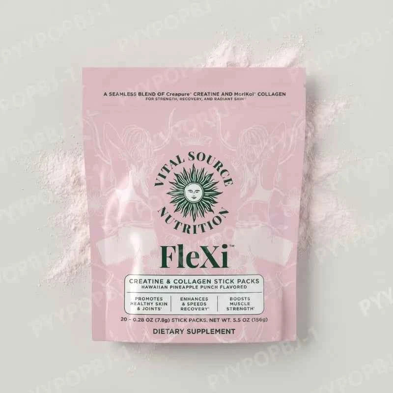 Creatine and Collagen Powder Packs for Strength and Skin Health 20 Servings