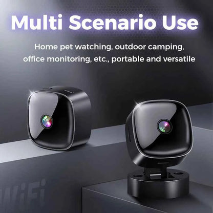 Lenovo Mini Security Camera 1080P WiFi Surveillance Indoor With Motion Detection