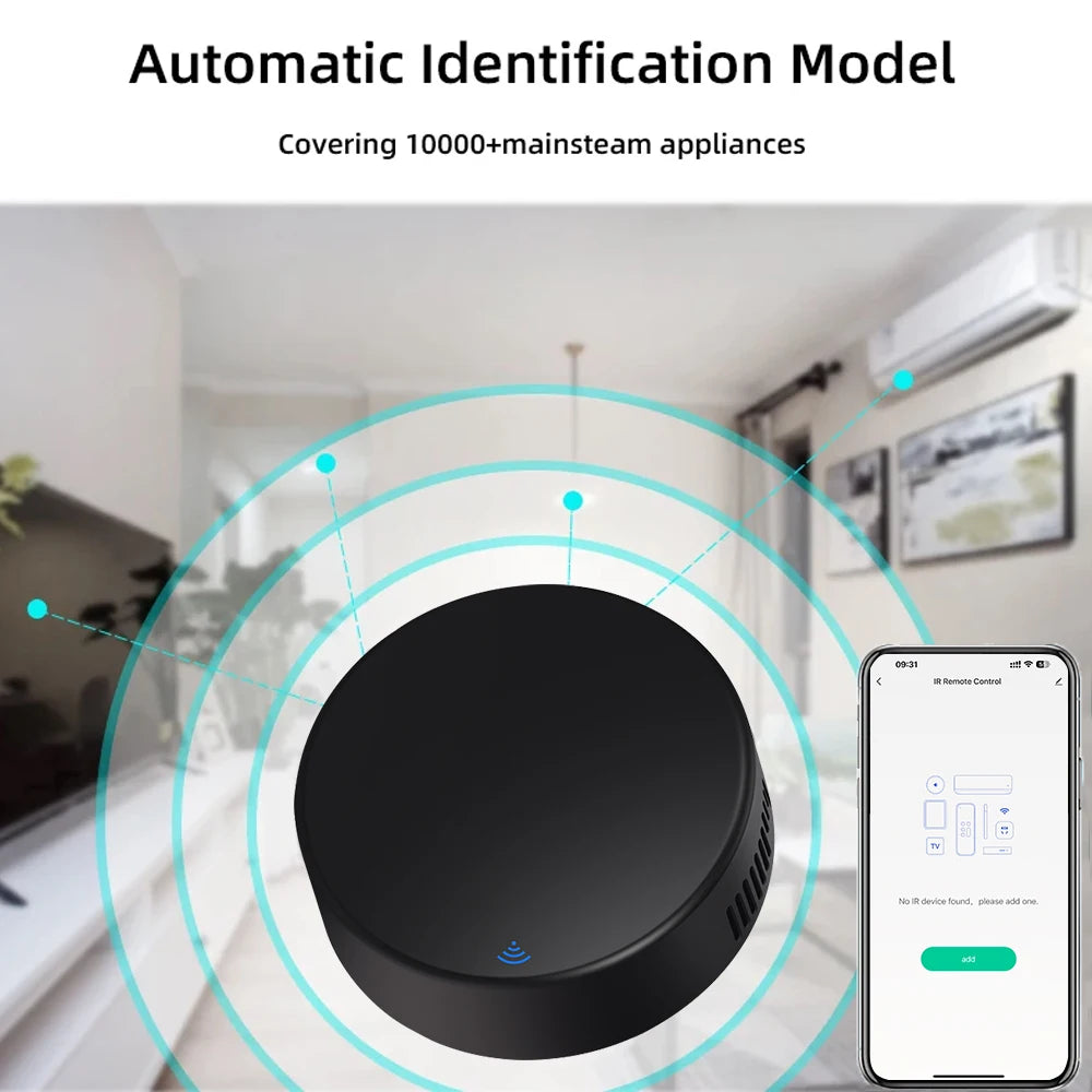 WIFI Remote Control Home Tuya APP Intelligent WIFI Universal Remote Control for TV /Air Conditioner/Fan